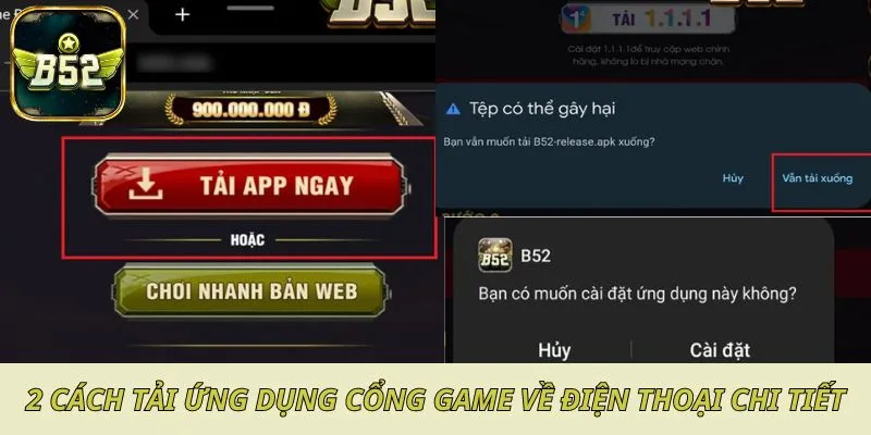 2 cách tải ứng dụng cổng game về điện thoại chi tiết