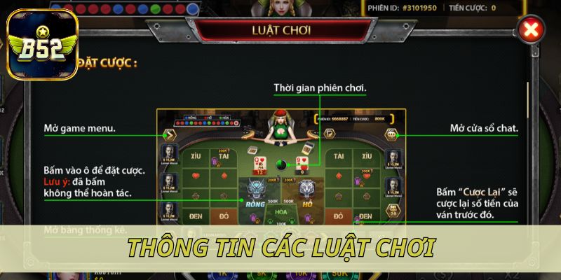 Thông tin các luật chơi