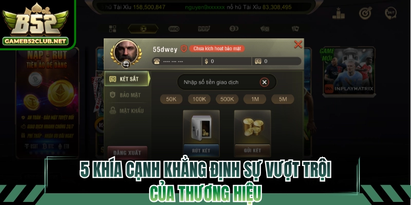 5 khía cạnh khẳng định sự vượt trội của thương hiệu