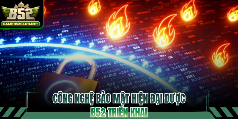 Công nghệ bảo mật hiện đại được B52 triển khai
