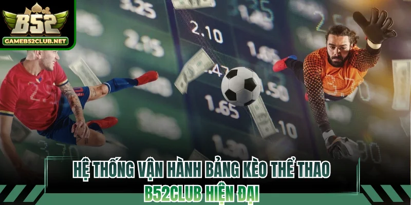Hệ thống vận hành bảng kèo thể thao B52CLUB hiện đại